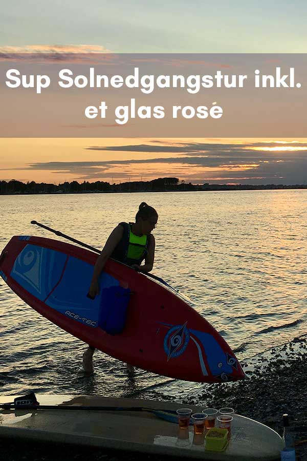SUP solnedgangstur inkl. et glas rosé