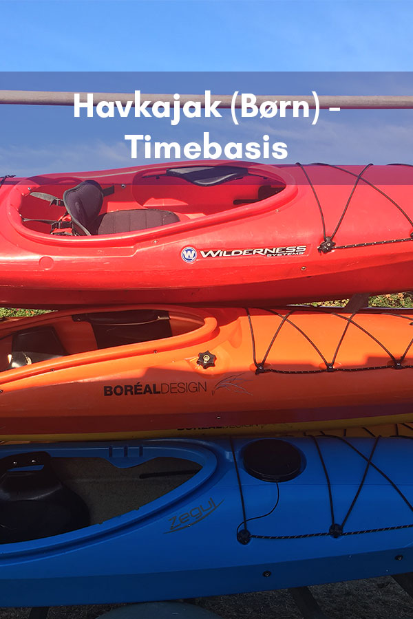 Havkajak (børn) – timebasis