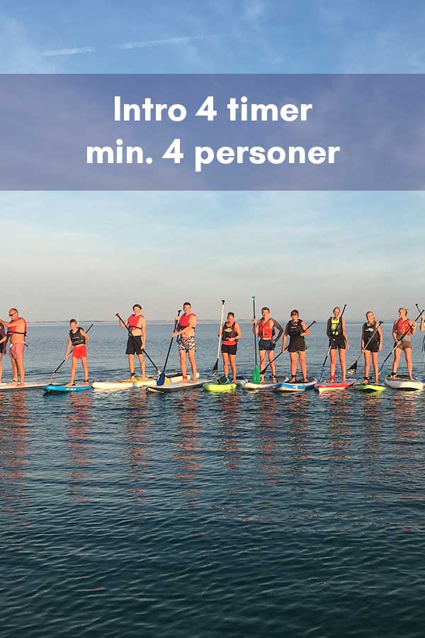 SUP intro 4 timer (min. 2 pers.)